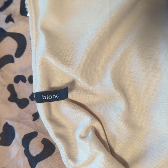 Silver sequin mini pencil skirt 2x - Picture 4 of 5